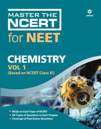Book cover number 1 for Master The NCERT For NEET Chemistry Volume- 1 written by Narendra Jha published by Arihant Prakashan
