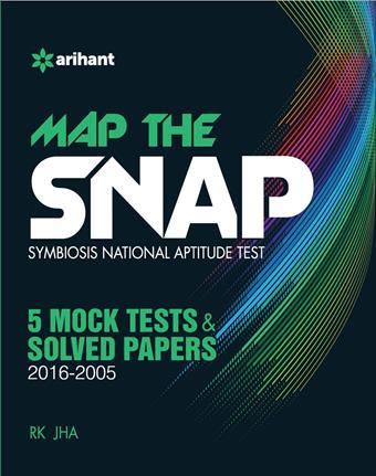Book cover number 1 for Map the SNAP 5 Mock Tests & Solved Papers (2016-2005) written by R. K. Jha published by Arihant Publications (India) Limited