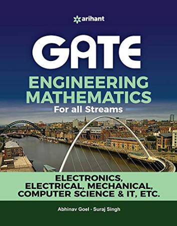 Book cover number 1 for GATE Engineering Mathematics written by Suraj Singh, Abhinav Goel published by Arihant Publications (India) Limited