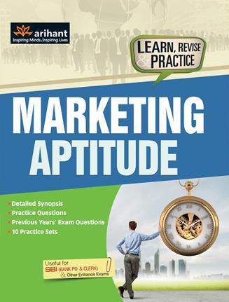 Book cover number 1 for Marketing Aptitude written by Madhumita Pattrea published by Arihant Publications (India) Limited