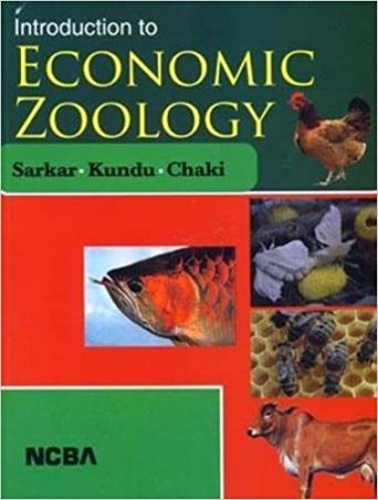 Book cover number 1 for Introduction To Economic Zoology written by Korak Kanti Chaki, Gautam Kundu, Supriti Sarkar published by New Central Book Agency (P) Ltd