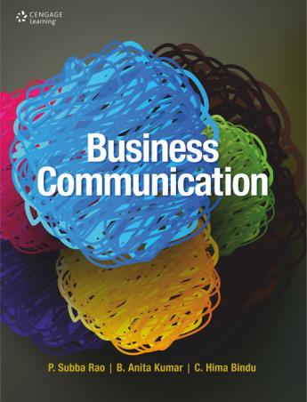 Book cover number 1 for Business Communication written by P. Subba Rao published by Cengage Learning India Private Limited