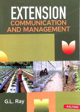 Book cover number 1 for Extension : Communication And Management written by G. L. Ray published by Kalyani Publishers