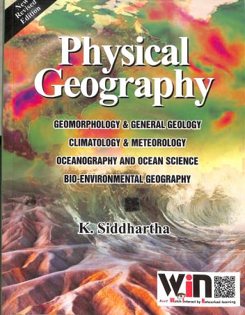 Book cover number 1 for Physical Geography written by K. Siddhartha published by Kitab Mahal