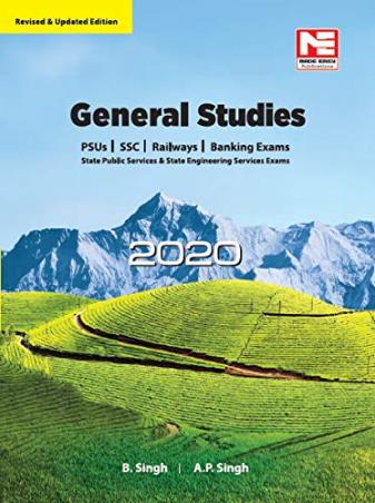 Book cover number 1 for General Studies 2020 written by A. P. Singh, B. Singh published by Made Easy Publications