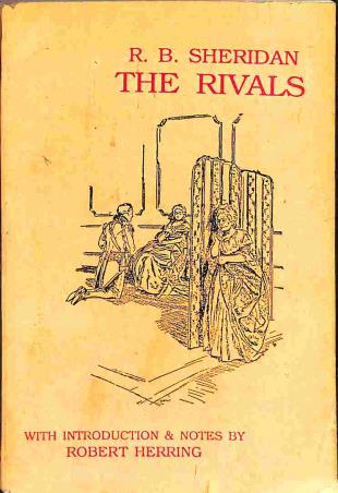 Book cover number 1 for The Rivals written by R. B. Sheridan published by Radha Publishing House