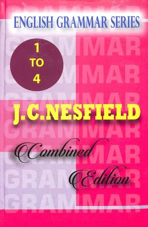Book cover number 1 for English Grammar Series 1 To 4 (Combined Edition) written by J. C. Nesfield published by Radha Publishing House