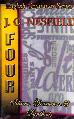 Book cover number 1 for English Grammar Series 4 written by J. C. Nesfield published by Radha Publishing House