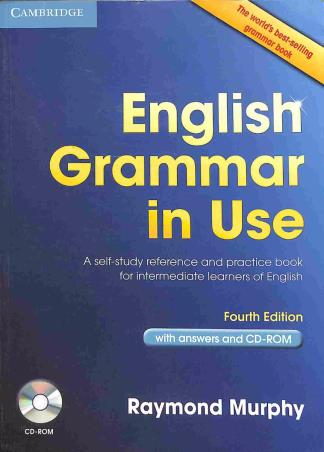 Book cover number 1 for English Grammar In Use written by Raymond Murphy published by Cambridge University Press