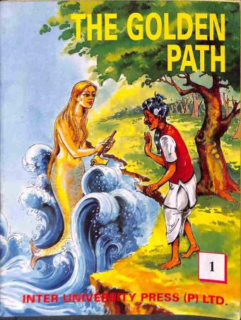 Book cover number 1 for The Golden Path 1 written by Deshmitra, S. L. Kaeley, T. S. Gomes published by Inter University Press (P) Ltd.