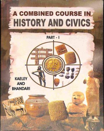 Book cover number 1 for A Combined Course In History And Civics Part 1 Class 6 written by V. K. Bhandari, S. L. Kaeley published by Inter University Press (P) Ltd.