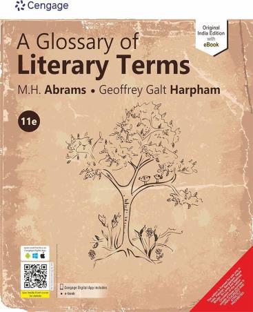 Book cover number 1 for A Glossary Of Literary Terms written by M. H. Abrams published by Cengage Learning India Private Limited
