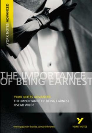 Book cover number 1 for The Importance of Being Earnest: York Notes Advanced written by Oscar Wilde published by Longman