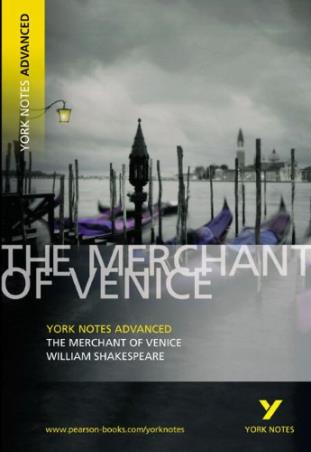 Book cover number 1 for The Merchant Of Venice: York Notes Advanced written by William Shakespeare published by Longman