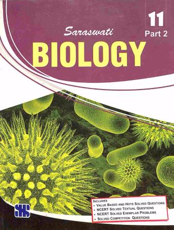 Book cover number 1 for Biology Class 11 Part-2 written by S. Venugopal published by New Saraswati House (India) Pvt. Ltd.