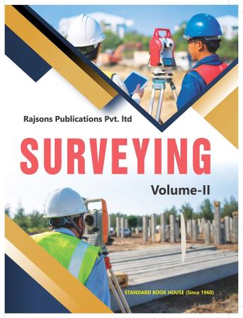 Book cover number 1 for Surveying Volume 2 written by K. R. Arora published by Standard Book House
