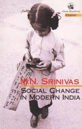 Book cover number 1 for Social Change In Modern India written by M. N. Srinivas published by Orient BlackSwan
