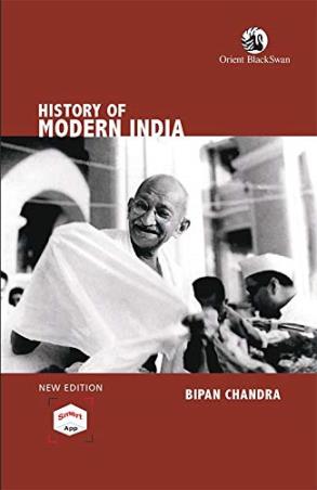 Book cover number 1 for History Of Modern India written by Bipan Chandra published by Orient BlackSwan