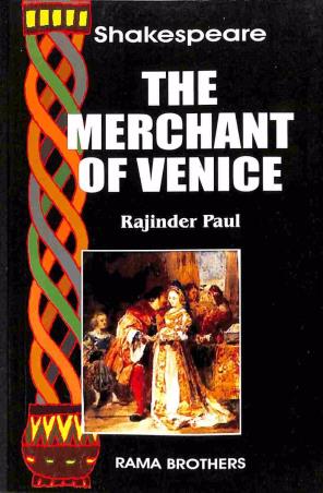 Book cover number 1 for The Merchant Of Venice : William Shakespeare written by Rajinder Paul published by Rama Brothers India Pvt. Ltd.