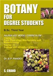 Book cover number 1 for Botany For Degree Students B.Sc. Third Year written by B. P. Pandey published by S. Chand Publishing