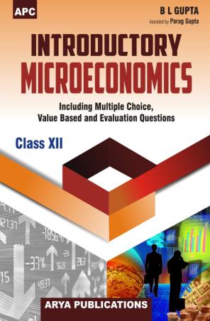 Book cover number 1 for APC Introductory Microeconomics Class 12 written by B. L. Gupta published by Arya Publications