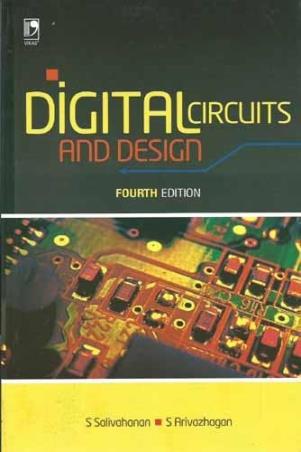 Book cover number 1 for Digital Circuits and Design written by S. Salivahanan, S. Pravin Kumar published by Vikas Publishing House Pvt Ltd
