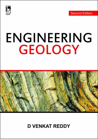 Book cover number 1 for Engineering Geology written by D. V. Reddy published by Vikas Publishing House Pvt Ltd