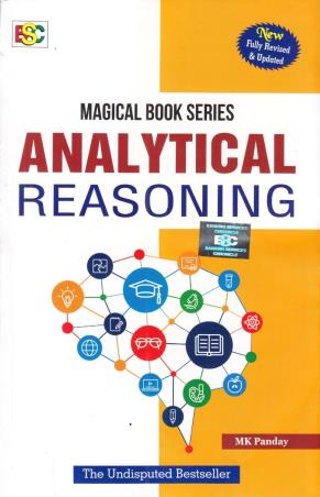 Book cover number 1 for Analytical Reasoning (Magical Book Series) written by M. K. Pandey published by BSC Publishing Co. Pvt. Ltd.