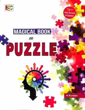 Book cover number 1 for Magical Book On Puzzle written by K. Kundan published by BSC Publishing Co. Pvt. Ltd.