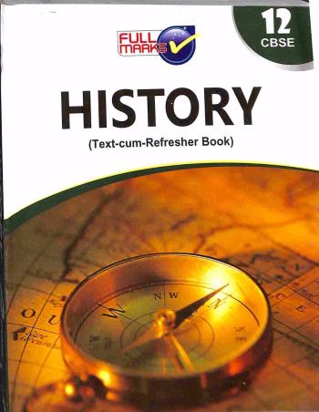 Book cover number 2 for History Class 12 CBSE written by Rekha Sharma published by Full Marks Pvt. Ltd.