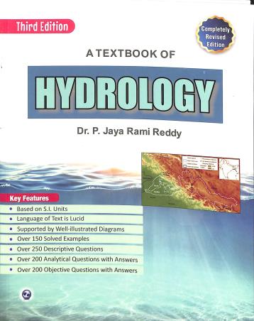 Book cover number 1 for A Textbook Of Hydrology written by P. Jaya Rami Reddy published by University Science Press