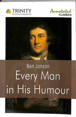 Book cover number 1 for Everyman In His Humour written by Ben Jonson published by Trinity Press
