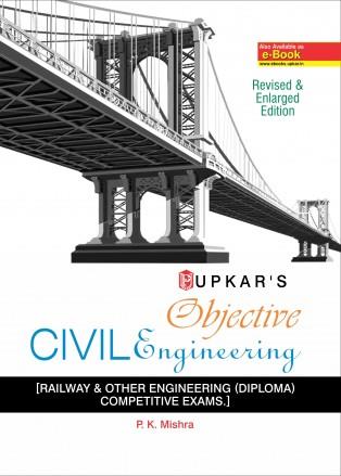 Book cover number 1 for Objective Civil Engineering written by P. K. Mishra published by Upkar Prakashan