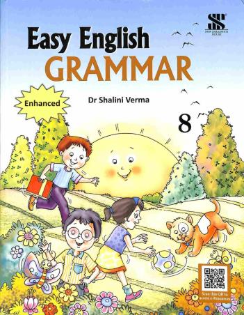 Book cover number 1 for Easy English Grammar 8 written by Shalini Verma published by New Saraswati House (India) Pvt. Ltd.