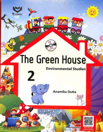 Book cover number 1 for The Green House 2 (Environmental Studies) written by Anamika Dutta published by V-Connect Education
