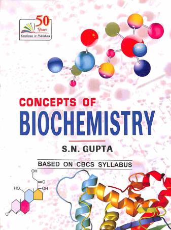 Book cover number 1 for Concepts Of Biochemistry written by S. N. Gupta published by Rastogi Publications