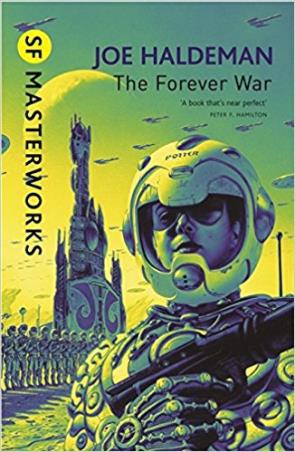 Book cover number 1 for The Forever War written by Joe Haldeman published by Orion