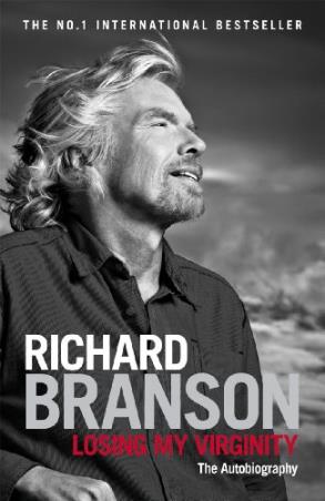 Book cover number 1 for Losing My Virginity written by Richard Branson published by Ebury Press