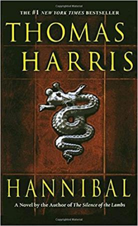 Book cover number 1 for Hannibal written by Thomas Harris published by Dell