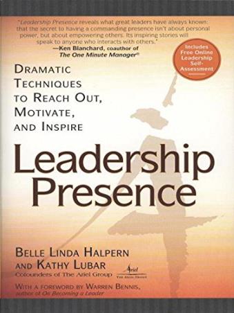 Book cover number 1 for Leadership Presence written by Belle Linda Halpern, Kathy Lubar published by Avery Publishing
