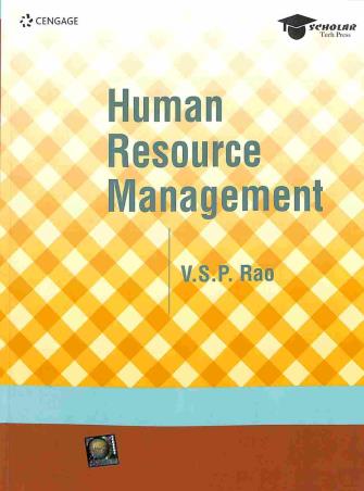 Book cover number 1 for Human Resource Management written by V. S. P. Rao published by Cengage Learning India Private Limited