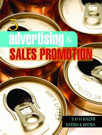 Book cover number 1 for Advertising & Sales Promotion written by S. H. H. Kazmi, Satish K. Batra published by Excel Books