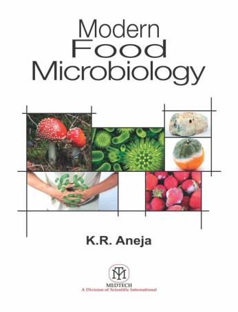 Book cover number 1 for Modern Food Microbiology written by K. R. Aneja published by Medtech
