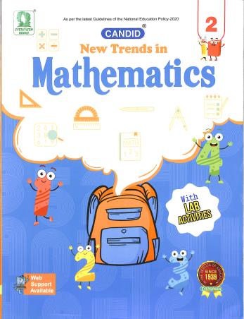 Book cover number 1 for Candid New Trends In Mathematics 2 (NEP 2020) written by Manoj Kumar Sharma, Manjit Singh published by Evergreen Publications (India) Ltd.