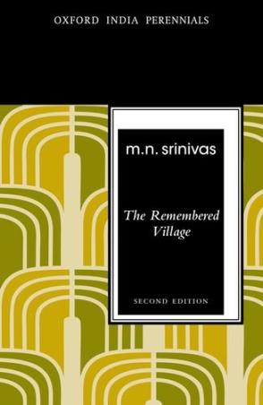 Book cover number 1 for The Remembered Village written by M. N. Srinivas published by Oxford University Press