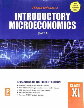 Book cover number 1 for Comprehensive Introductory Microeconomics (Part A) & Statistics For Economics (Part B) Class 11 CBSE written by S. A. Siddiqui, A. S. Siddiqui published by Laxmi Publications (P) Ltd.