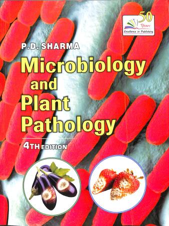 Book cover number 1 for Microbiology & Plant Pathology written by P. D. Sharma published by Rastogi Publications