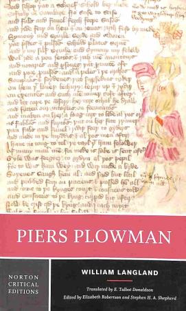 Book cover number 1 for Piers Plowman (Norton Critical Editions) written by William Langland published by W. W. Norton & Company