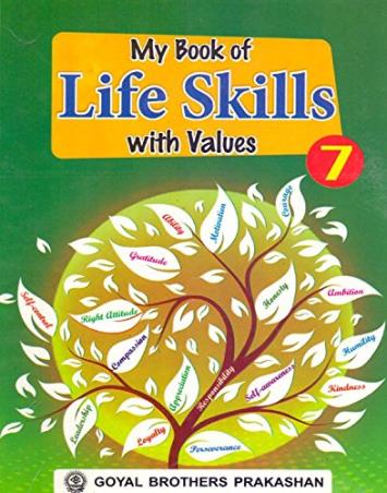Book cover number 1 for My Book Of Life Skills With Values 7 written by Shalini Verma, Reetesh Anand published by Goyal Brothers Prakashan
