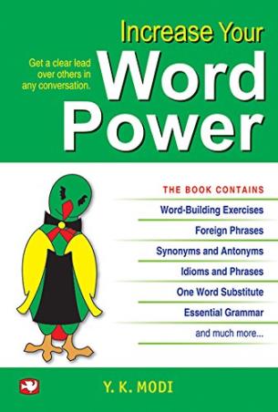 Book cover number 1 for Increase Your Word Power written by Y. K. Modi published by Hind Pocket Books